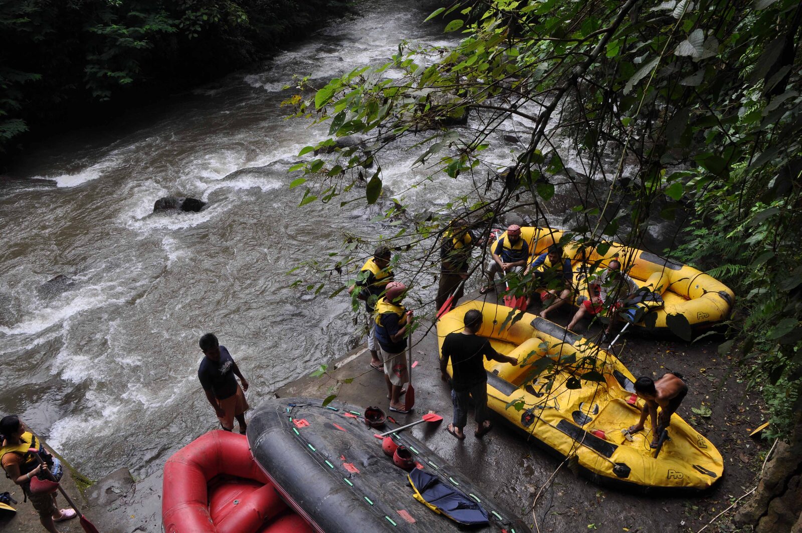 Ayung River rafting