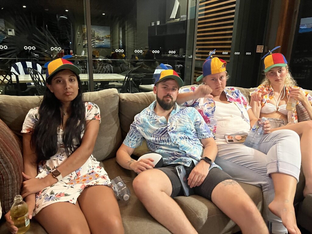 Hawaiian theme night '21